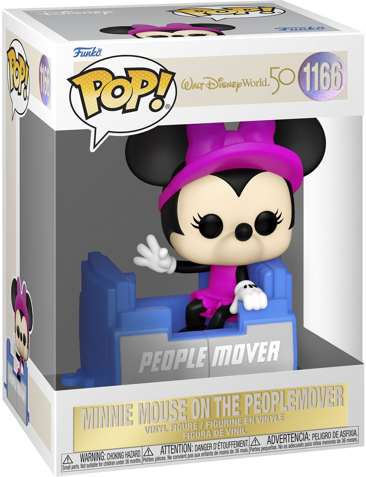 Angle View: Funko - POP Disney: WDW50- People Mover Minnie