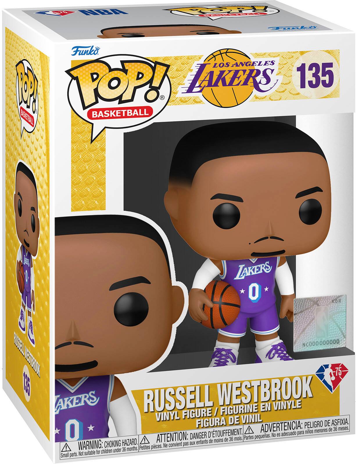 Angle View: Funko - POP NBA:LA- Russell Westbrook (CE'21)