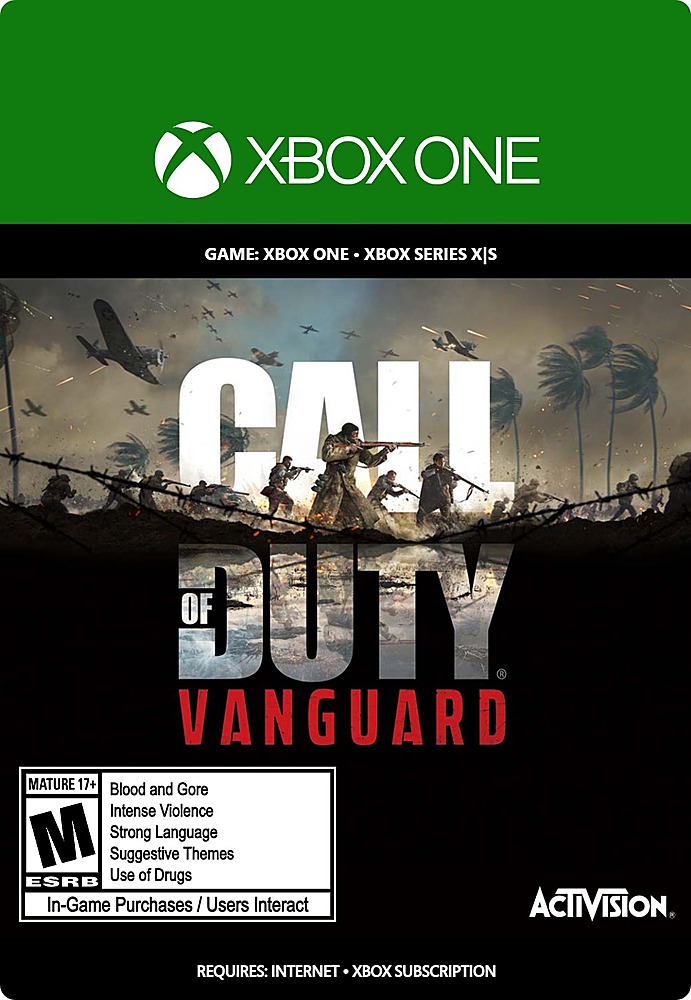 Call of Duty Vanguard Standard Edition Xbox One, Xbox Series S, Xbox Series  X [Digital] G3Q-01251 - Best Buy