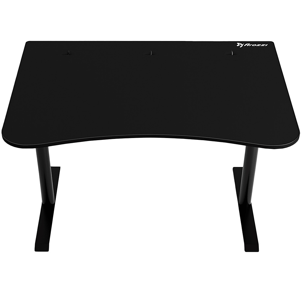 Angle View: Arozzi - Arena Leggero Gaming Desk - Red with Black Accents