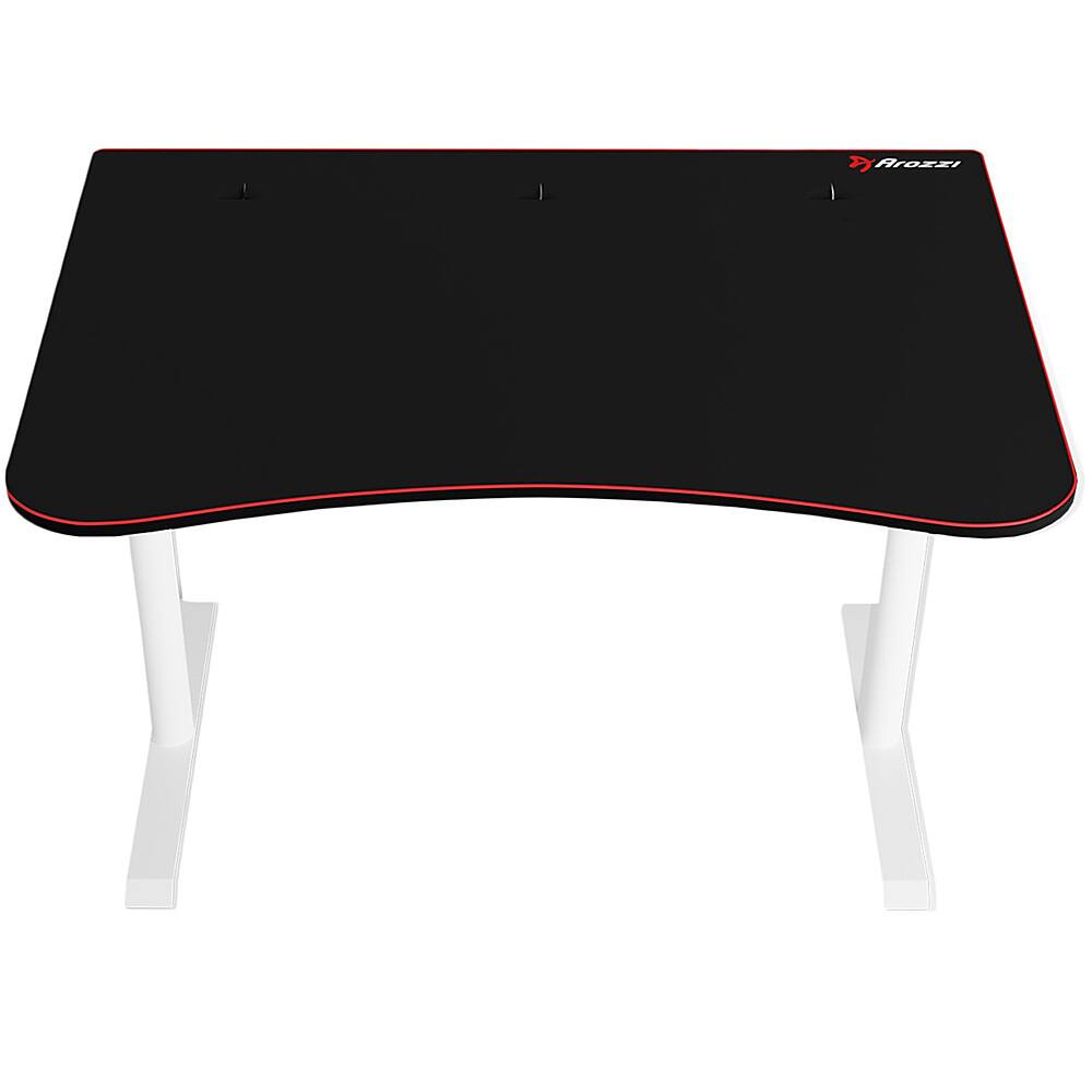 Angle. Arozzi - Arena Fratello Gaming Desk - White.