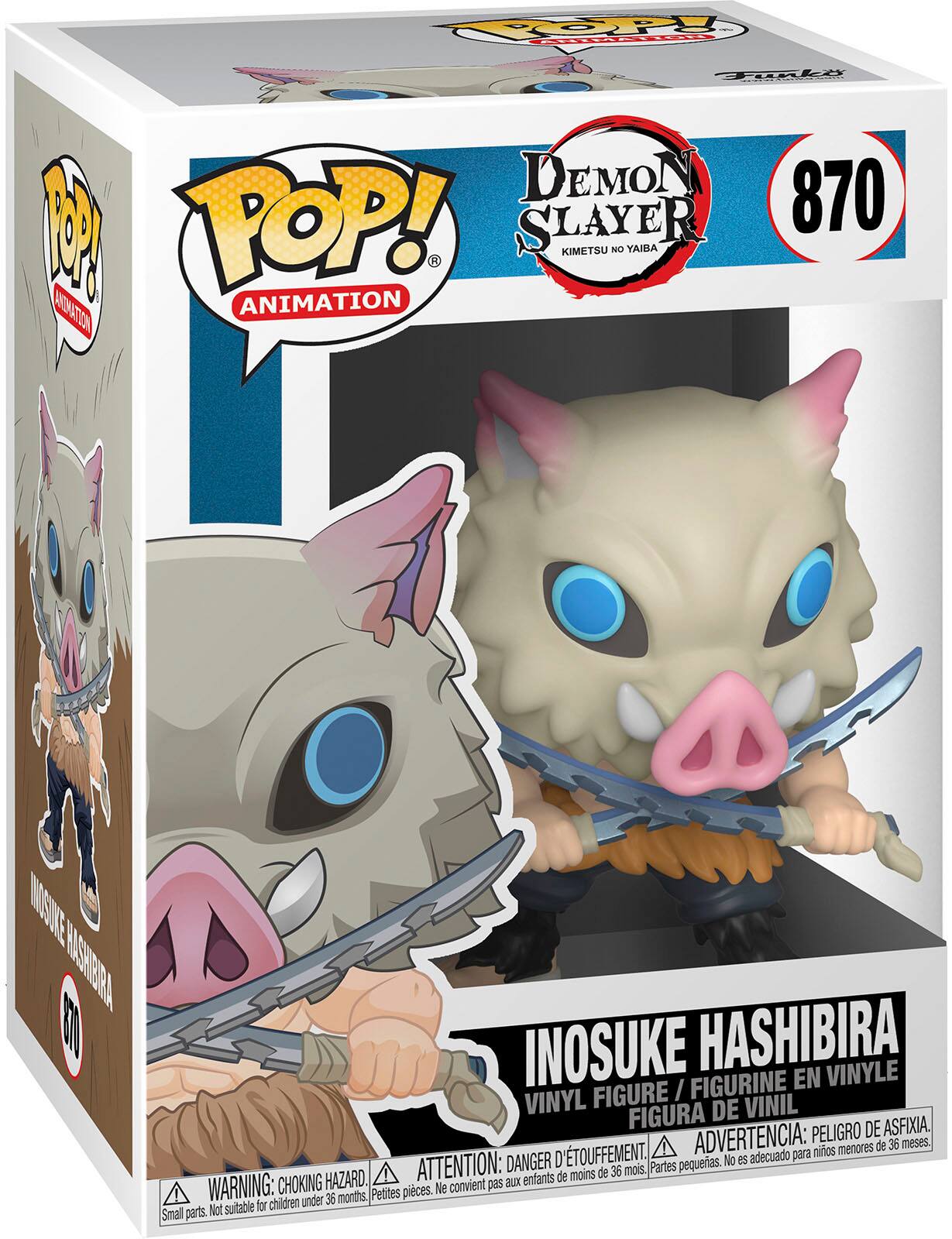Alt View 12. Funko - POP Animation: Demon Slayer- Inosuke Hashibira.