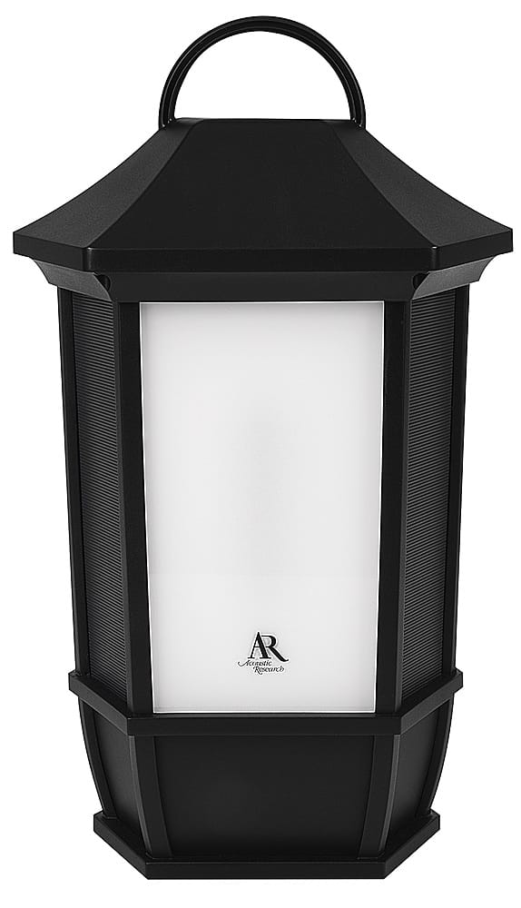 Front. Acoustic Research - SEDONA Rechargeable Wireless Bluetooth Speaker - Black.