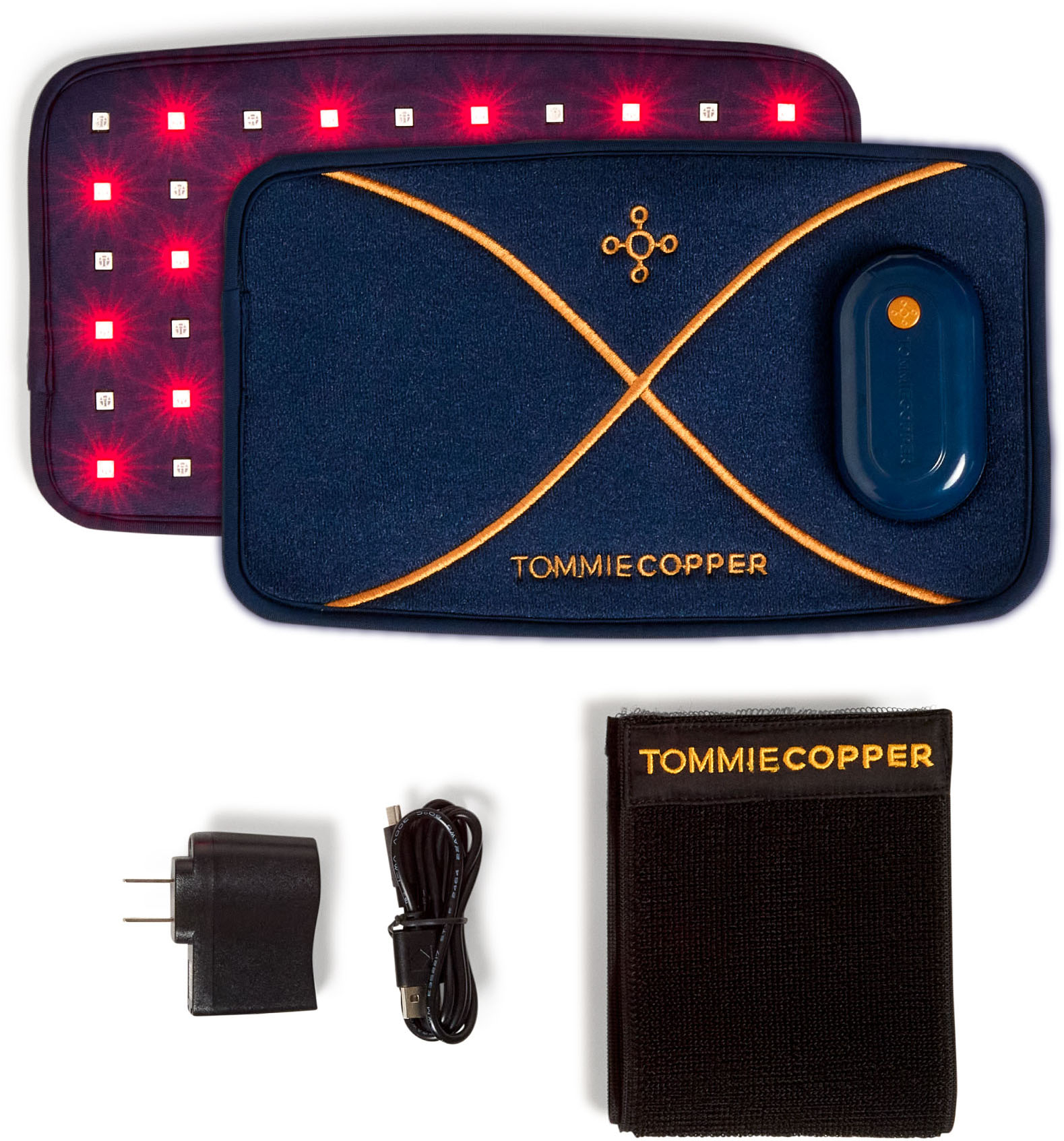Best Buy: Tommie Copper Infrared Light Therapy Flex Pad Dark Navy