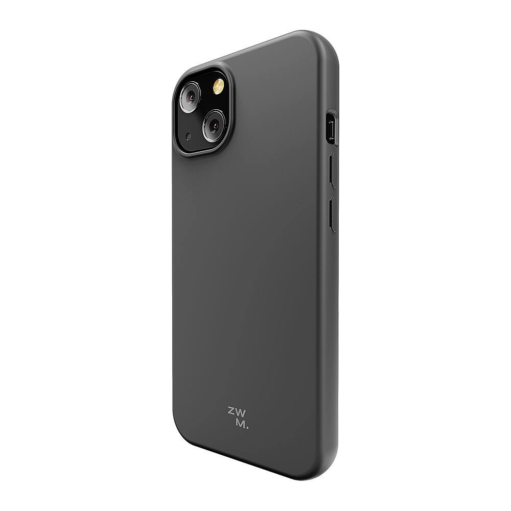 Angle View: Zero Waste Movement - Apple iPhone 13 Eco-Friendly Phone Case - Black