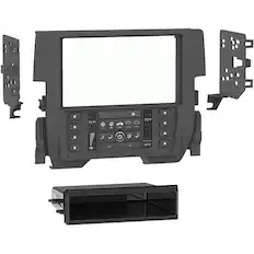 Angle. Metra - Dash Kit for Select 2016-2021 Honda Civic - Matte Black.