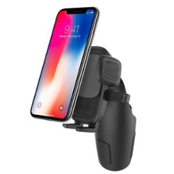 iOttie - Easy One Touch 5 Universal Cup Holder Mount for Mobile Phone - Black - Front_Zoom