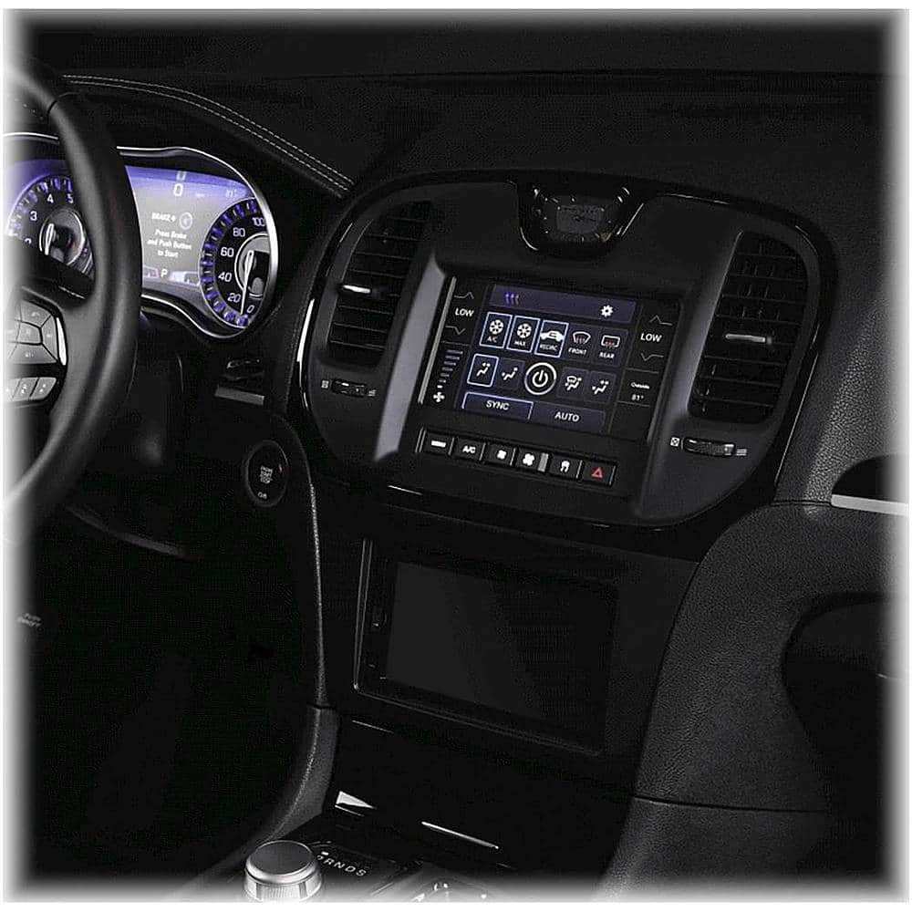 Alt View 15. Metra - Dash Kit for Select Chrysler Vehicles - Matte Black.