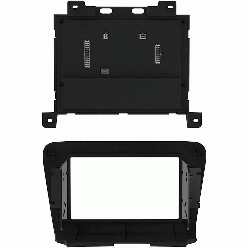 Alt View 11. Metra - Dash Kit for Select 2015-2023 Dodge Charger DIN DDIN - Matte Black.