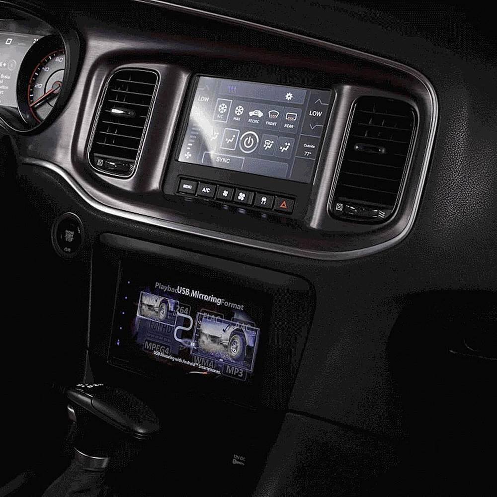 Alt View 13. Metra - Dash Kit for Select 2015-2023 Dodge Charger DIN DDIN - Matte Black.