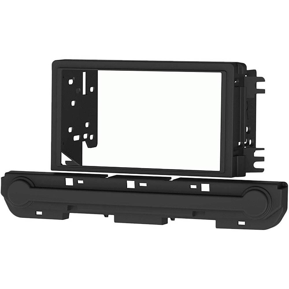Alt View 11. Metra - Dash Kit for Select 2019-2020 Hyundai Elantra DIN DDIN - Matte Black.