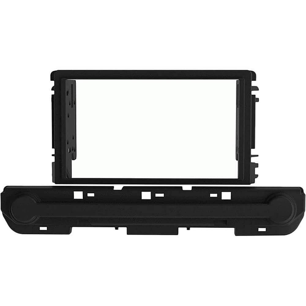 Alt View 14. Metra - Dash Kit for Select 2019-2020 Hyundai Elantra DIN DDIN - Matte Black.