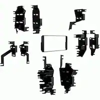 Metra - Dash Kit for Select 2000-2011 Toyota Yaris DIN - Black - Angle_Zoom