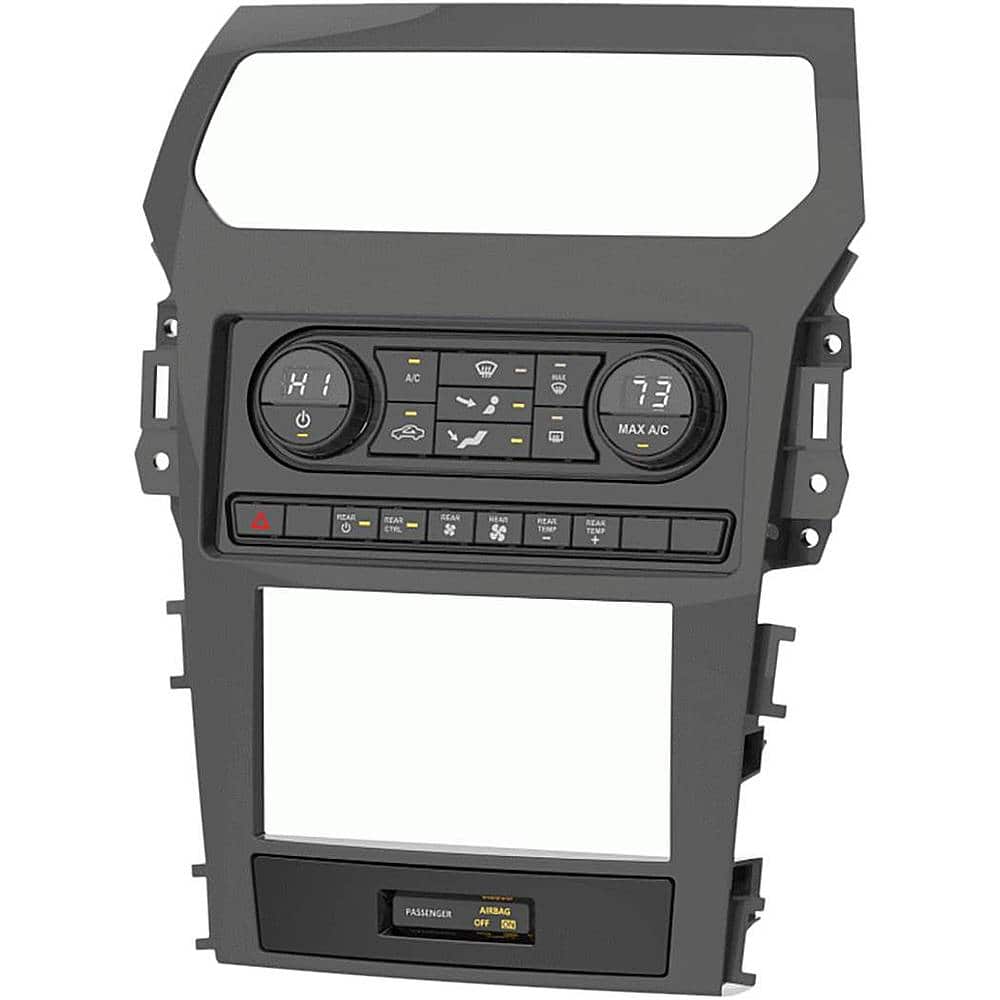Alt View 11. Metra - Dash Kit for Select Ford Vehicles - Matte Black.