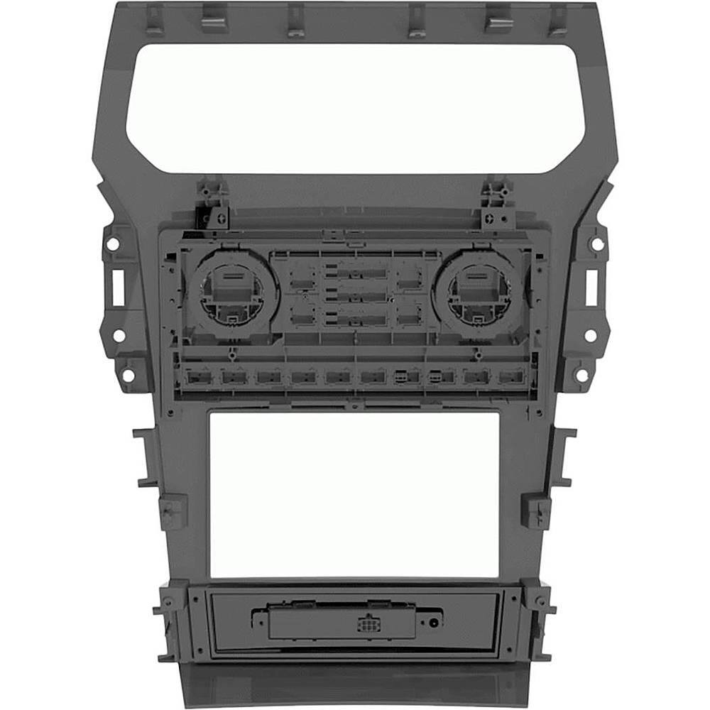 Alt View 12. Metra - Dash Kit for Select Ford Vehicles - Matte Black.