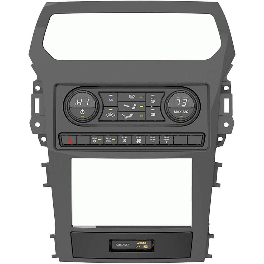 Alt View 14. Metra - Dash Kit for Select Ford Vehicles - Matte Black.