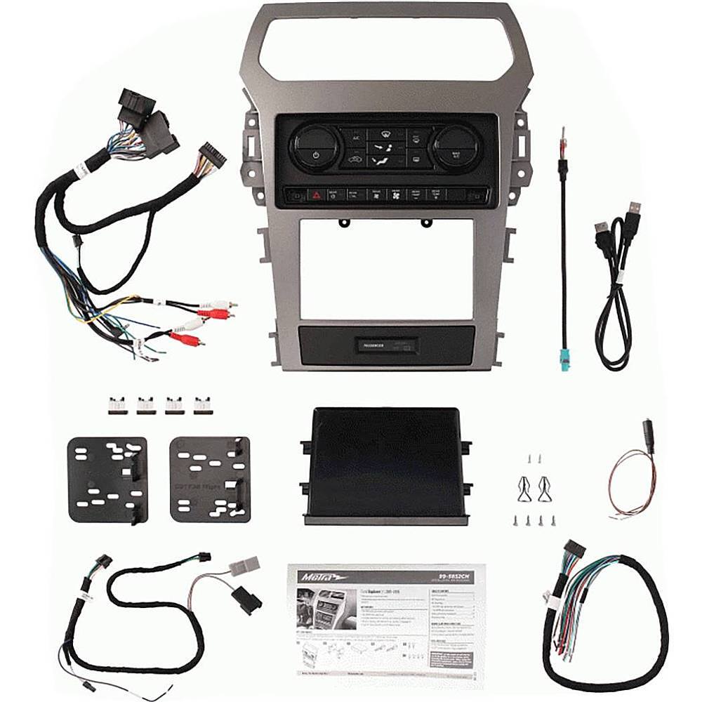 Alt View 17. Metra - Dash Kit for Select Ford Vehicles - Matte Black.