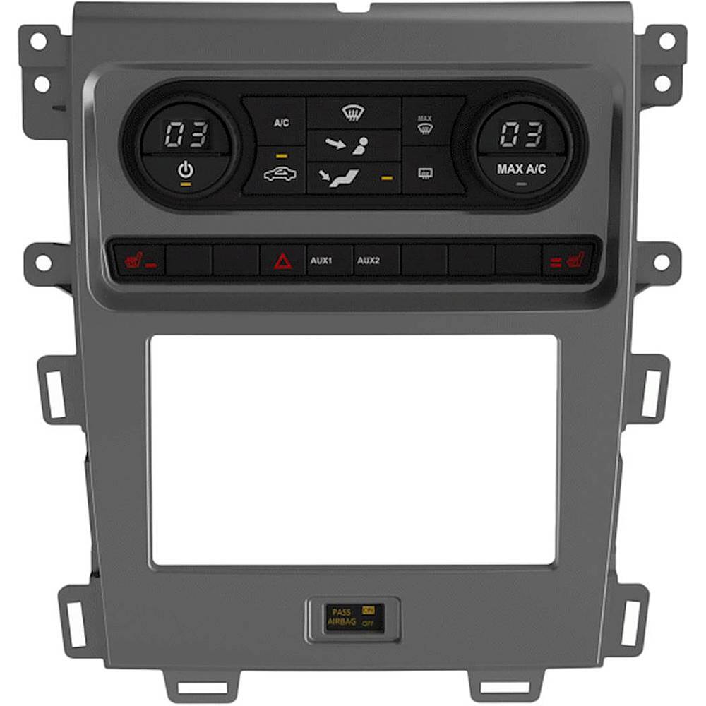 Alt View 14. Metra - Dash Kit for Select 2011-2014 Ford Edge - Charcoal/Matte Black.