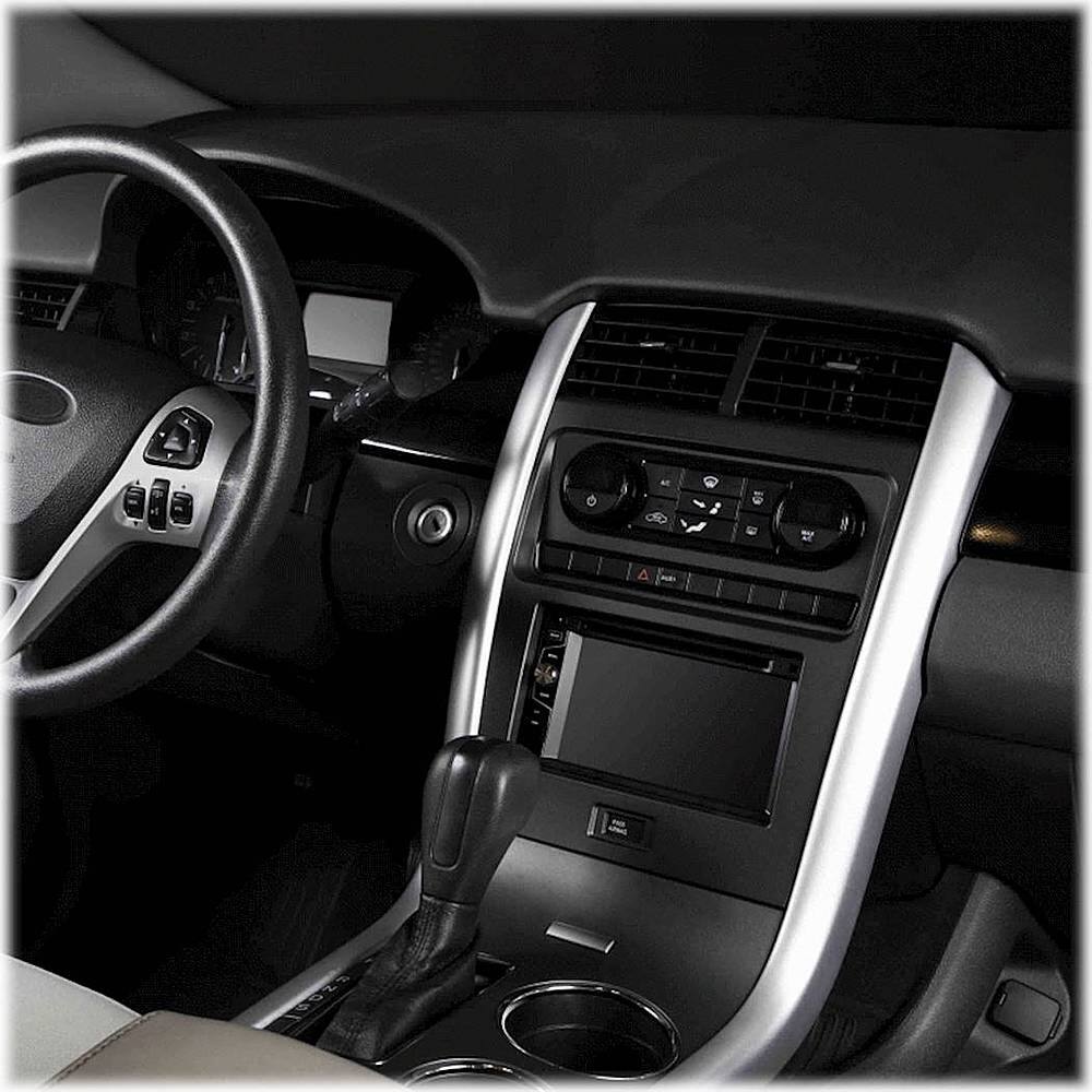 Alt View 18. Metra - Dash Kit for Select 2011-2014 Ford Edge - Charcoal/Matte Black.