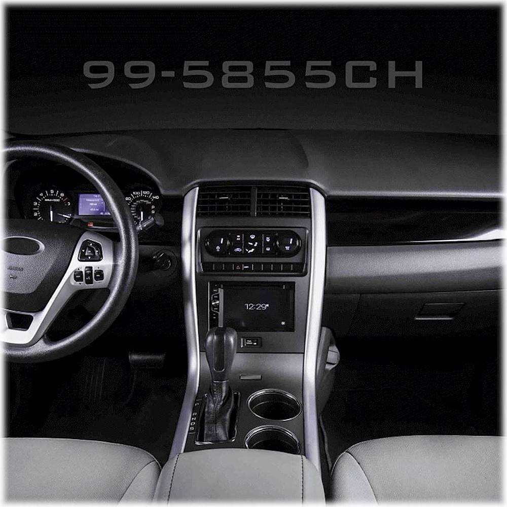 Alt View 19. Metra - Dash Kit for Select 2011-2014 Ford Edge - Charcoal/Matte Black.