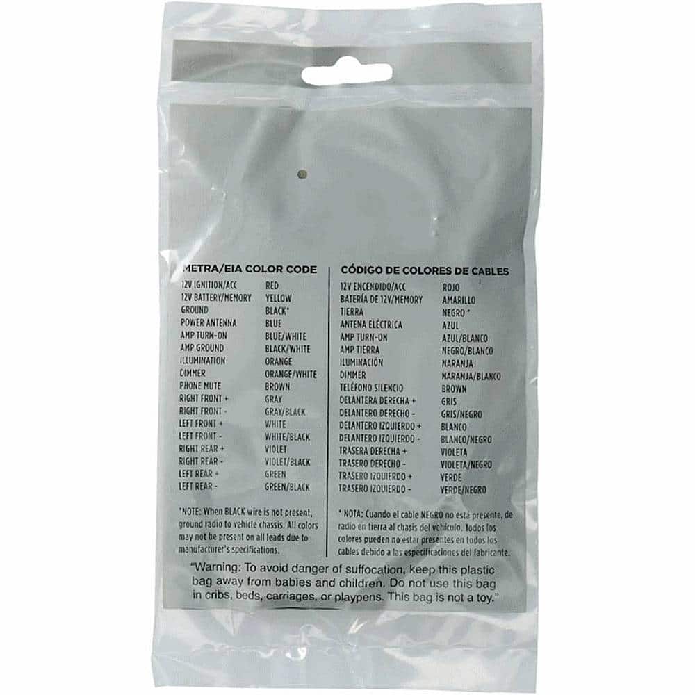 Alt View 12. Metra - Speaker Harness for Select 2018-2023 Toyota Camry Corolla Tacoma RAV4 - Multi.