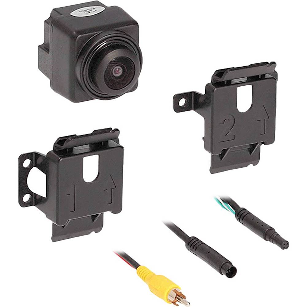 Angle View: Metra - Replacement Camera Kit for Select Jeep Gladiator JT 2020 and Later Vehicles - Black