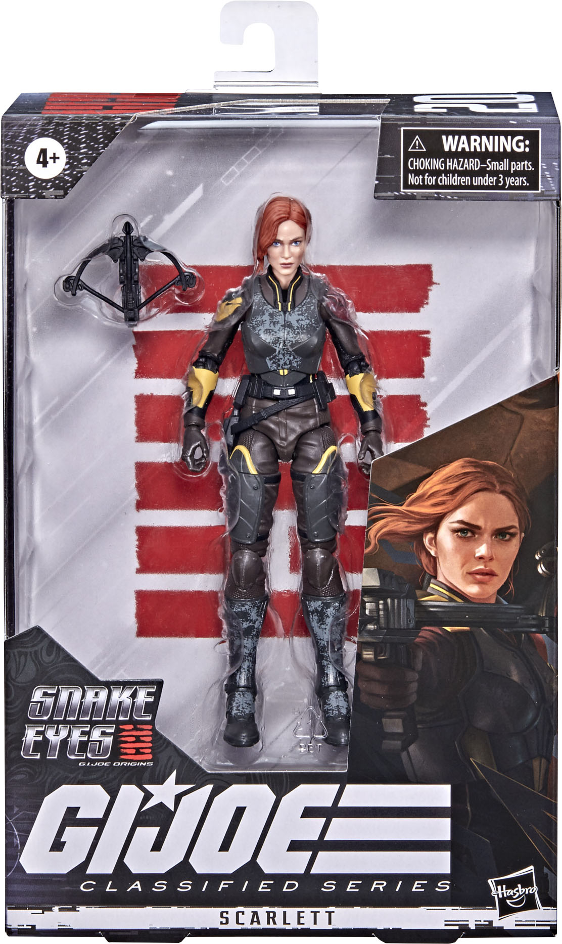Hasbro - G.I. Joe Classified Series Snake Eyes: G.I. Joe Origins Scarlett Action Figure