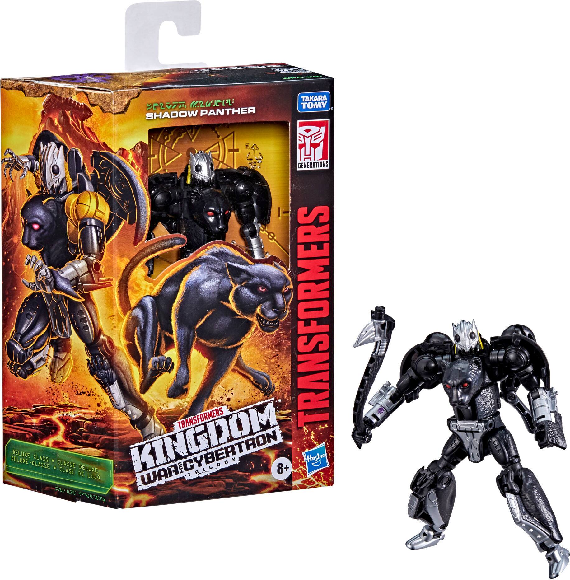 Alt View 14. Transformers - Transformers Generations War for Cybertron: Kingdom Deluxe WFC-K31 Shadow Panther.