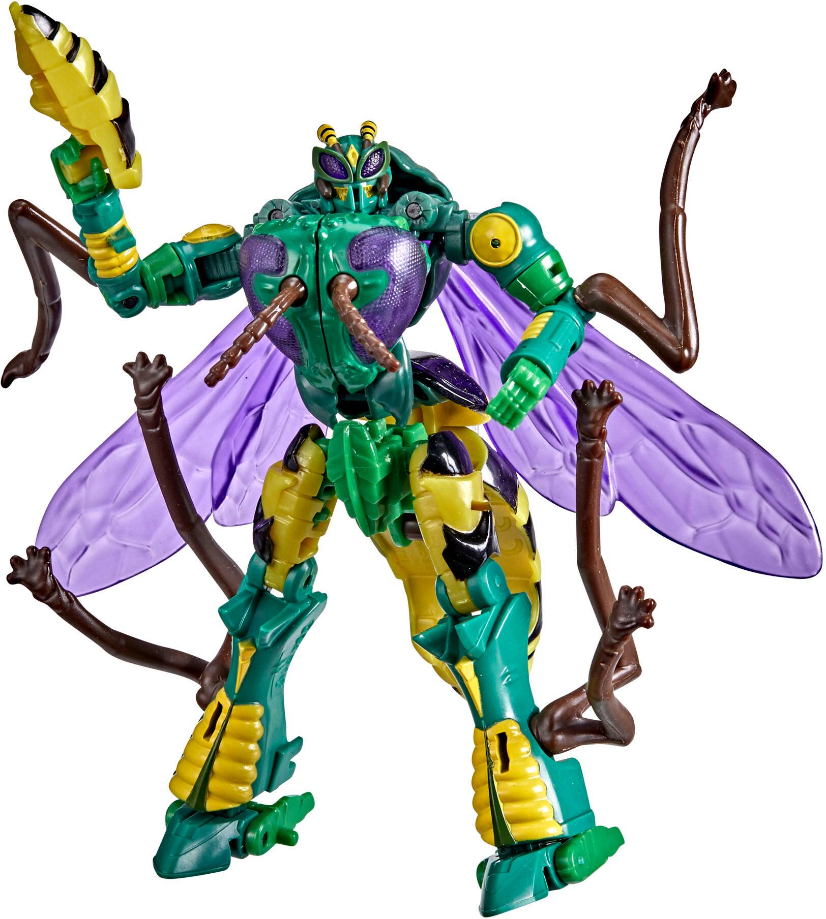 Alt View 12. Transformers - Transformers Generations War for Cybertron: Kingdom Deluxe WFC-K34 Waspinator.