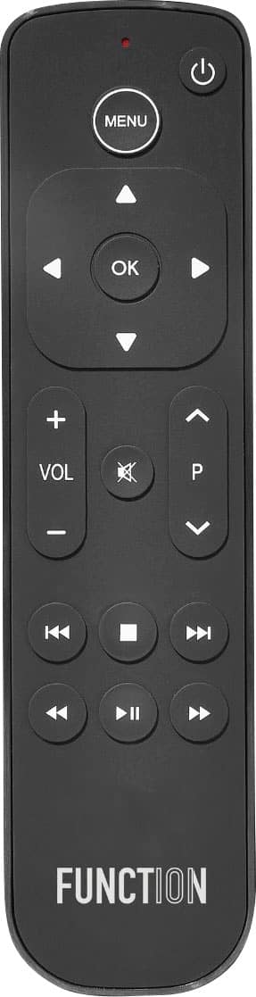 Front. Function 101 - Function101 Button Remote for Apple TV / Apple TV4K - Black.