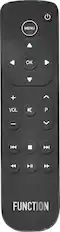 Front. Function 101 - Function101 Button Remote for Apple TV / Apple TV4K - Black.