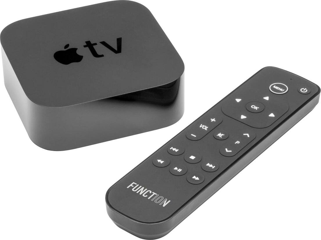 Alt View 13. Function 101 - Function101 Button Remote for Apple TV / Apple TV4K - Black.