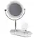 Front. OttLite - 320 Lumen LED Makeup Mirror with Qi Charging - Silver/White.