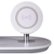 Alt View Zoom 12. OttLite - 320 Lumen LED Makeup Mirror with Qi Charging - Silver/White.
