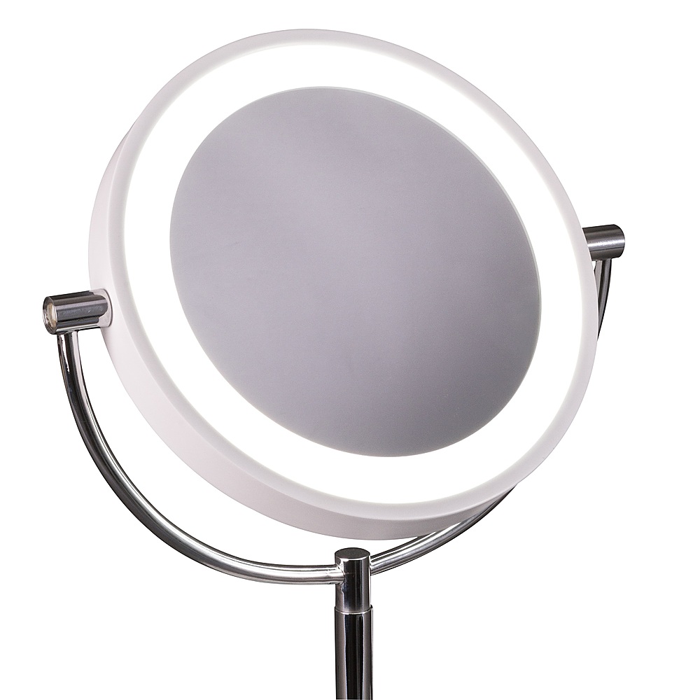OttLite Natural 5X-1X Lighted Magnifying Vanity Mirror BLACK Low Vision 