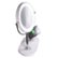Alt View Zoom 26. OttLite - 320 Lumen LED Makeup Mirror with Qi Charging - Silver/White.