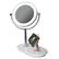 Alt View 28. OttLite - 320 Lumen LED Makeup Mirror with Qi Charging - Silver/White.