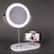 Alt View Zoom 32. OttLite - 320 Lumen LED Makeup Mirror with Qi Charging - Silver/White.