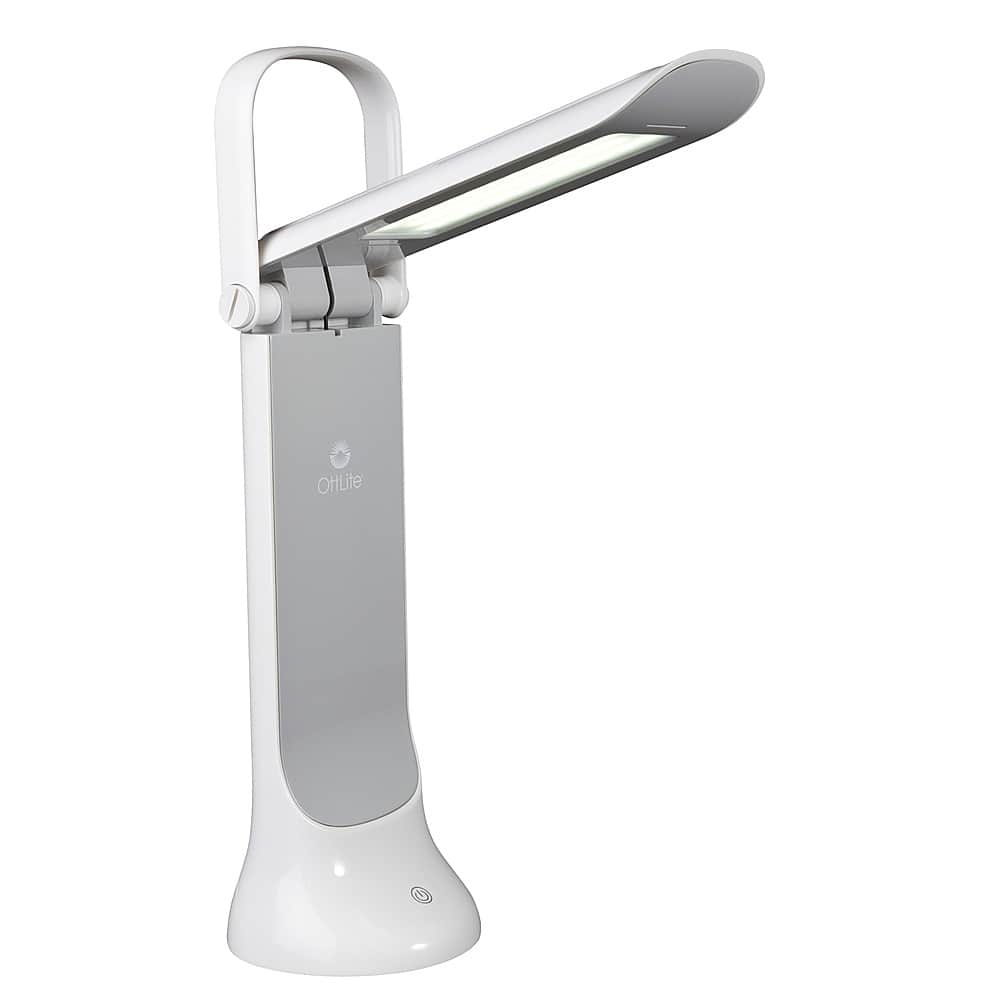 Front. OttLite - 558 Lumen Wellness Series Dimmable LED Task Lamp.