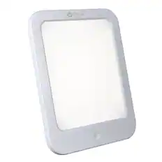 Front. OttLite - LED Therapy Lamp with Clearsun - White.