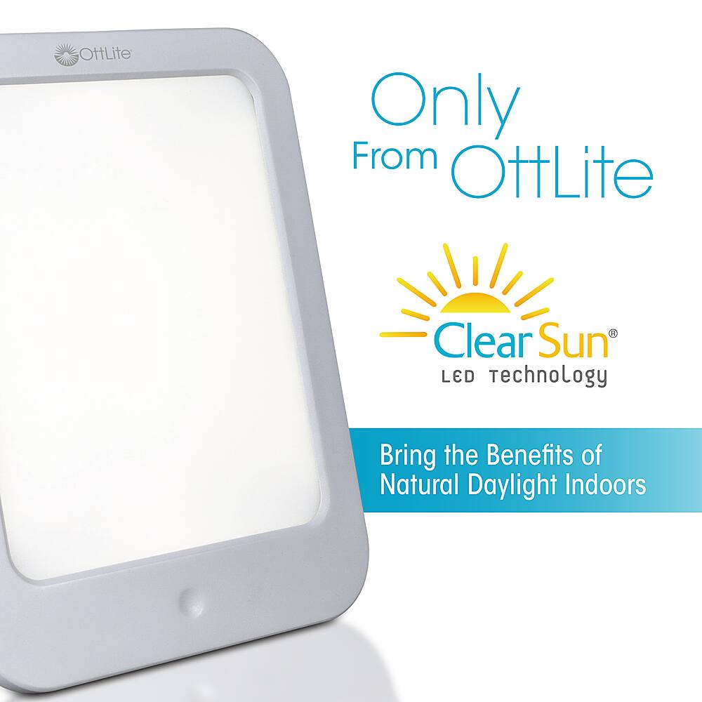 OttLite Only From OttLite Clear Sun LED Technology Bring the Benefits of Natural Daylight Indoors