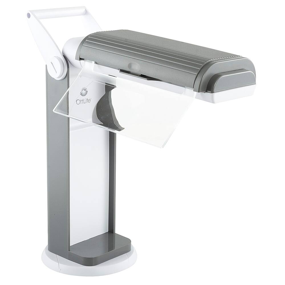 Front. OttLite - 580 Lumen Magnifier Task Lamp.