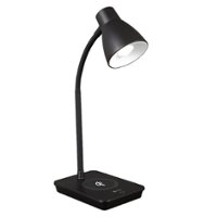 OttLite - 302 Lumen Wellness Series Infuse LED Desk Lamp with Qi and USB Charging - Front_Zoom