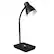 Front. OttLite - 302 Lumen Wellness Series Infuse LED Desk Lamp with Qi and USB Charging - Black.