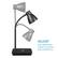 Alt View 14. OttLite - 302 Lumen Wellness Series Infuse LED Desk Lamp with Qi and USB Charging - Black.