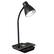 Alt View 15. OttLite - 302 Lumen Wellness Series Infuse LED Desk Lamp with Qi and USB Charging - Black.