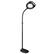Front. OttLite - 240 Lumen 2-in-1 LED Magnifier Floor and Table Light - Black.