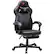 Angle. Arozzi - Mugello Special Edition Gaming Chair with Footrest - Black.