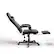 Left. Arozzi - Mugello Special Edition Gaming Chair with Footrest - Black.
