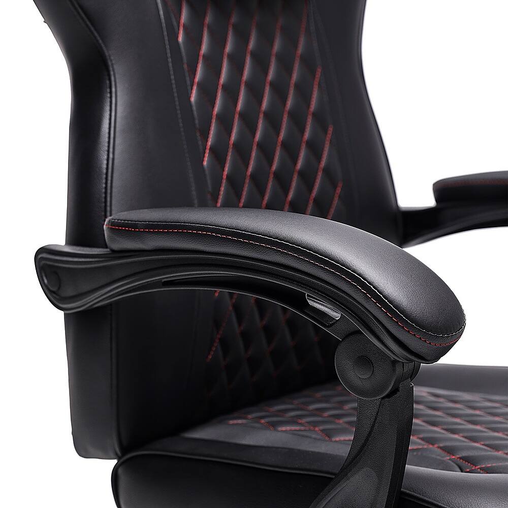 Alt View 11. Arozzi - Mugello Special Edition Gaming Chair with Footrest - Black.